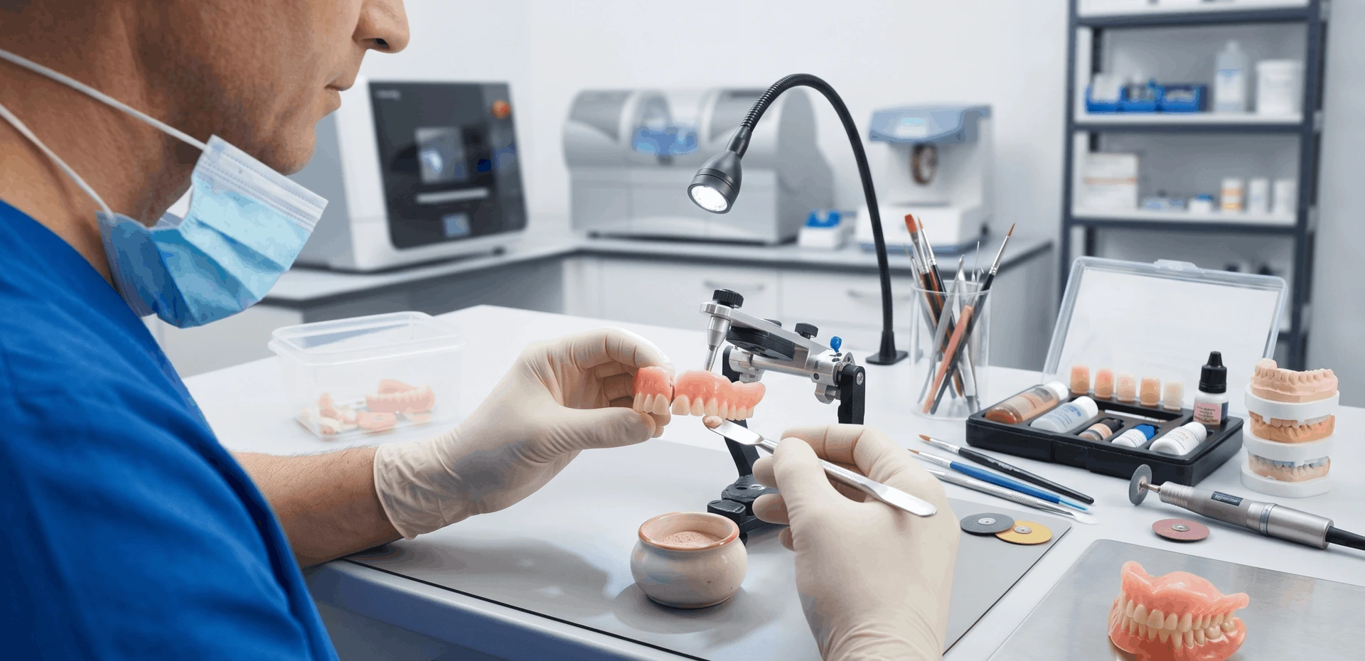 Popravak puknute zubne proteze